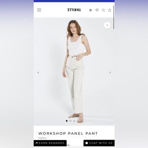 Thrills co workshop panel pant
